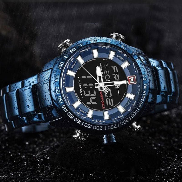 RELOJ NAVIFORCE ACERO AZUL NAV-14