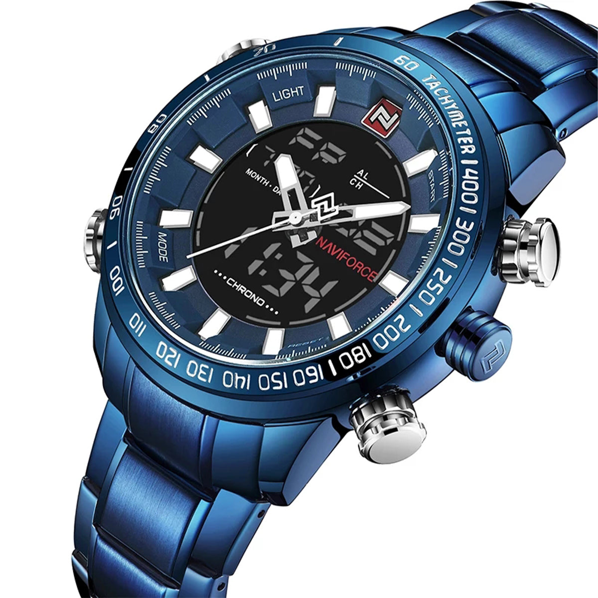 RELOJ NAVIFORCE ACERO AZUL NAV-14