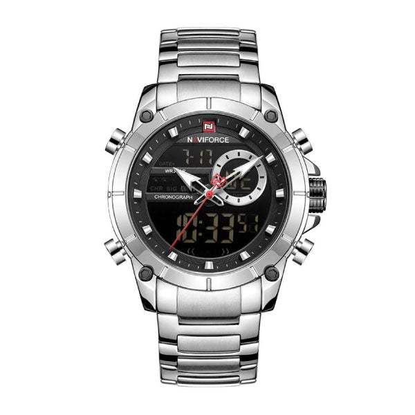 RELOJ NAVIFORCE ACERO PLATEADO NAV-16