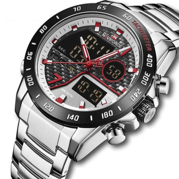 RELOJ NAVIFORCE ACERO PLATEADO NAV-21