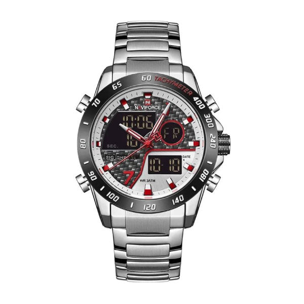 RELOJ NAVIFORCE ACERO PLATEADO NAV-21