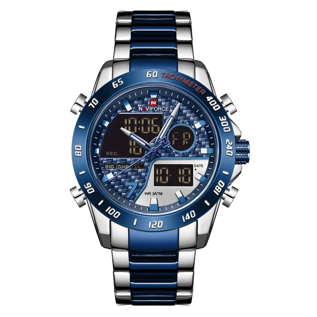 RELOJ NAVIFORCE ACERO PLATEADO NAV-22