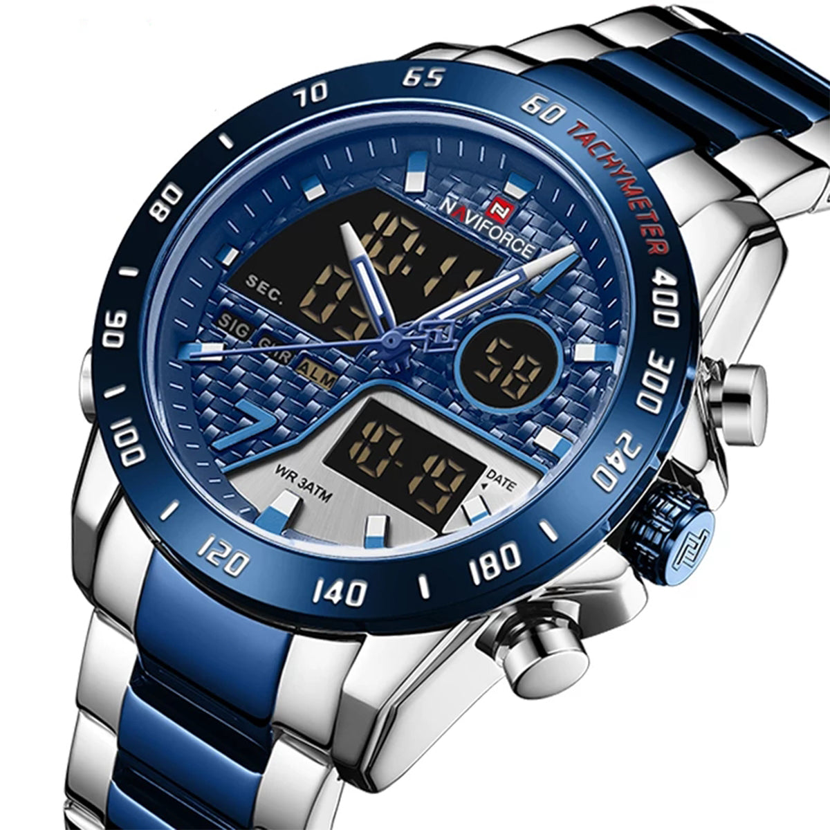 RELOJ NAVIFORCE ACERO PLATEADO NAV-22