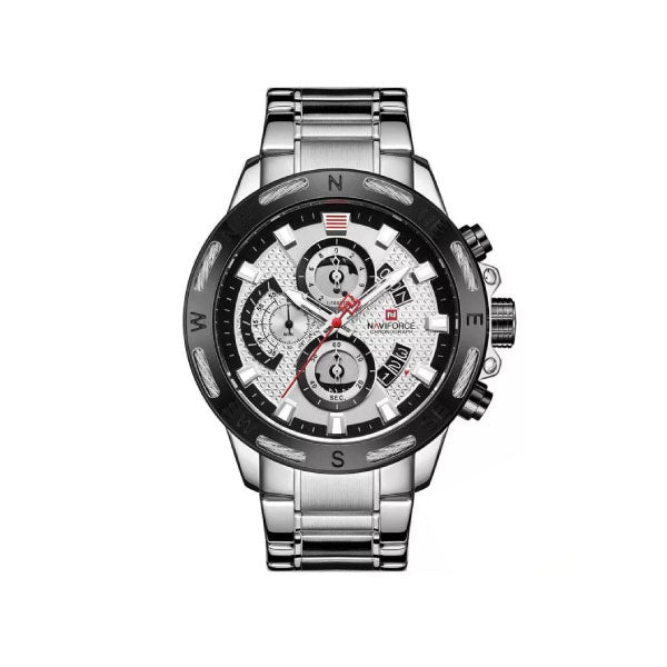 RELOJ NAVIFORCE ACERO PLATEADO NAV-24