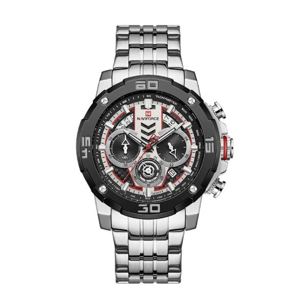 RELOJ NAVIFORCE TERMINATOR PLATEADO NAV-26