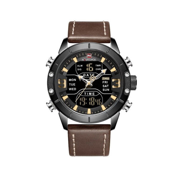 RELOJ NAVIFORCE CUERO MARRÓN NAV-32