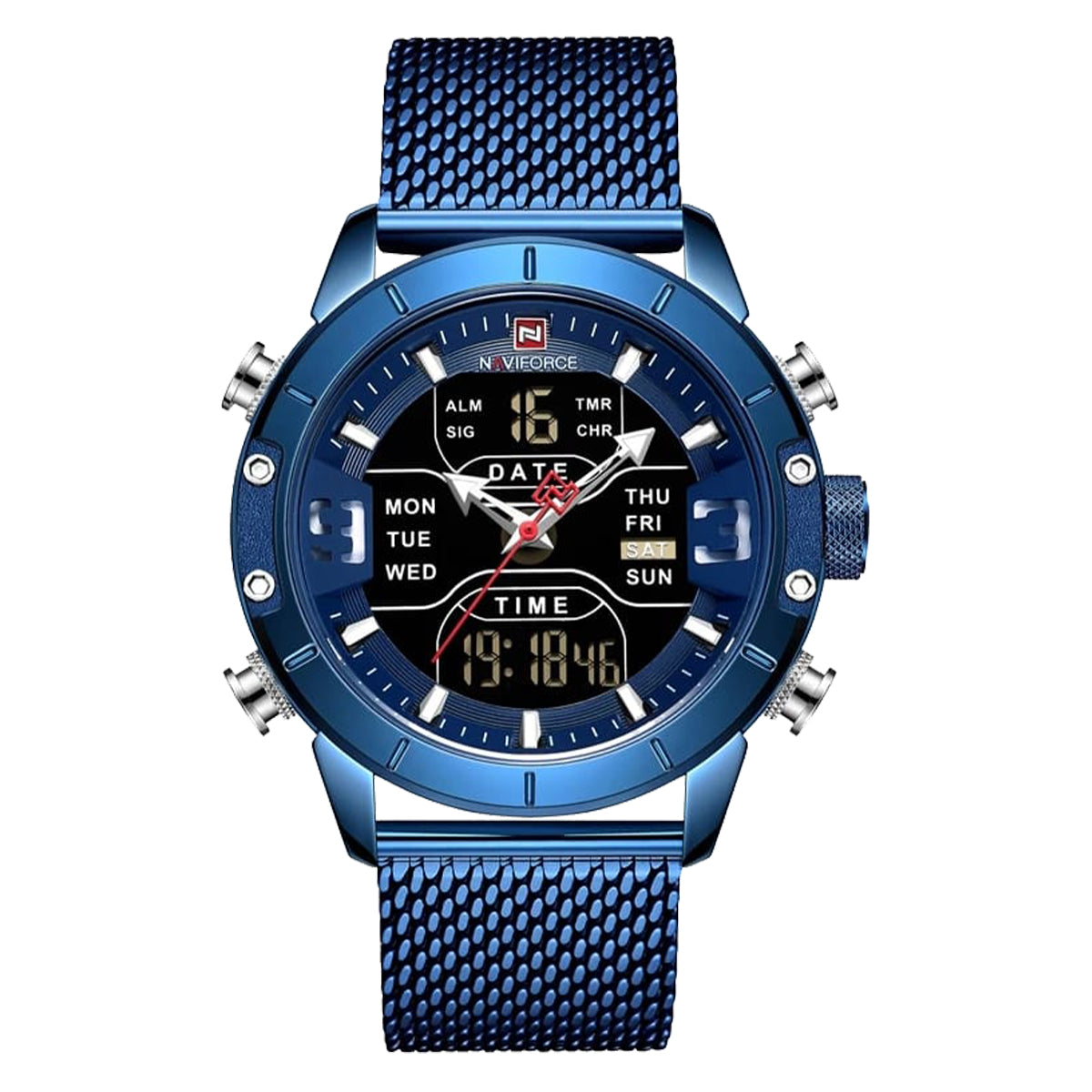 Reloj Naviforce Hombre Acero Azul | NAV-3