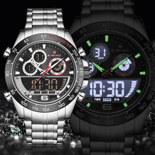 RELOJ NAVIFORCE ACERO PLATEADO NAV-51