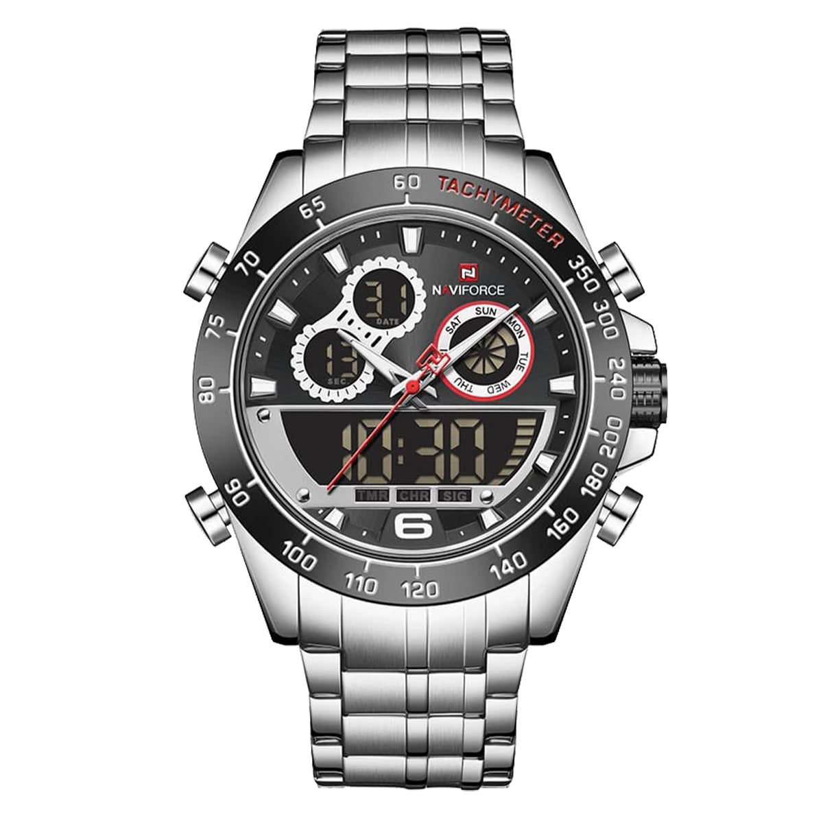 RELOJ NAVIFORCE ACERO PLATEADO NAV-51