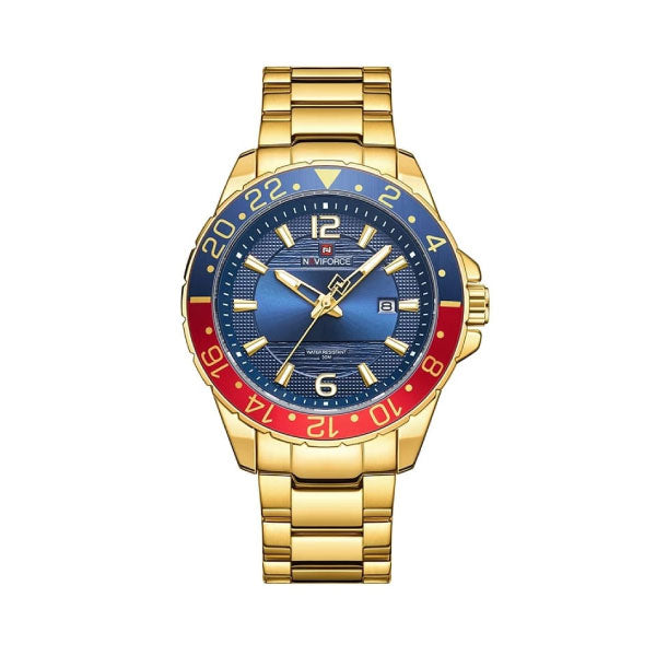 RELOJ NAVIFORCE ACERO DORADO NAV-62