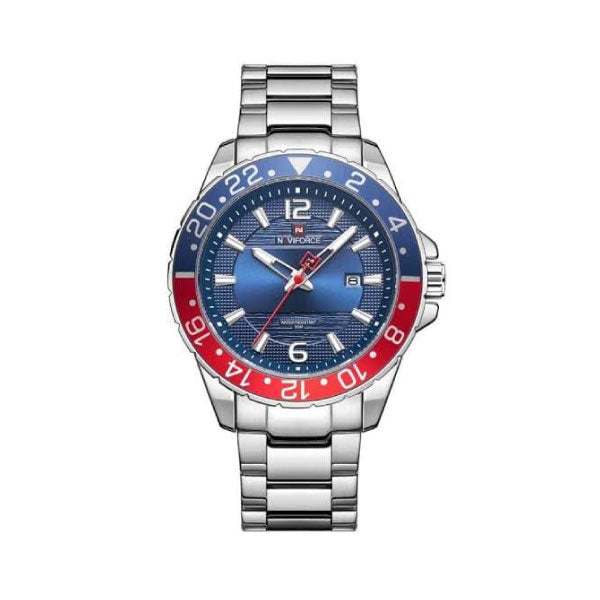 RELOJ NAVIFORCE ACERO PLATA NAV-63