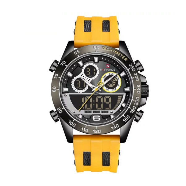 RELOJ NAVIFORCE SILICON AMARILLO NAV-66