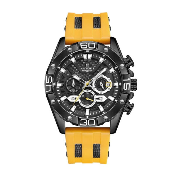 RELOJ NAVIFORCE SILICON AMARILLO NAV-69