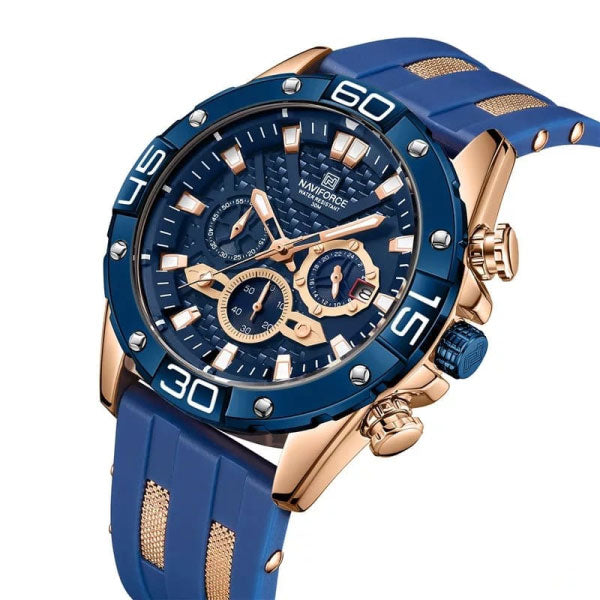 RELOJ NAVIFORCE SILICON AZUL NAV-70