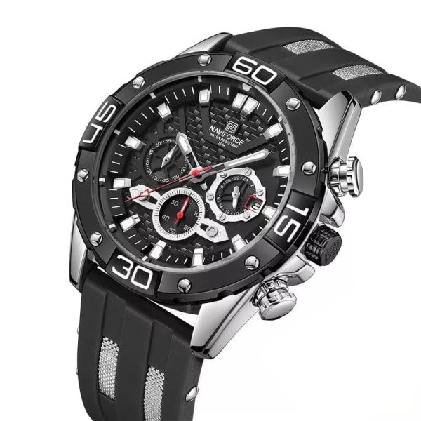 RELOJ NAVIFORCE SILICON NEGRO NAV-71