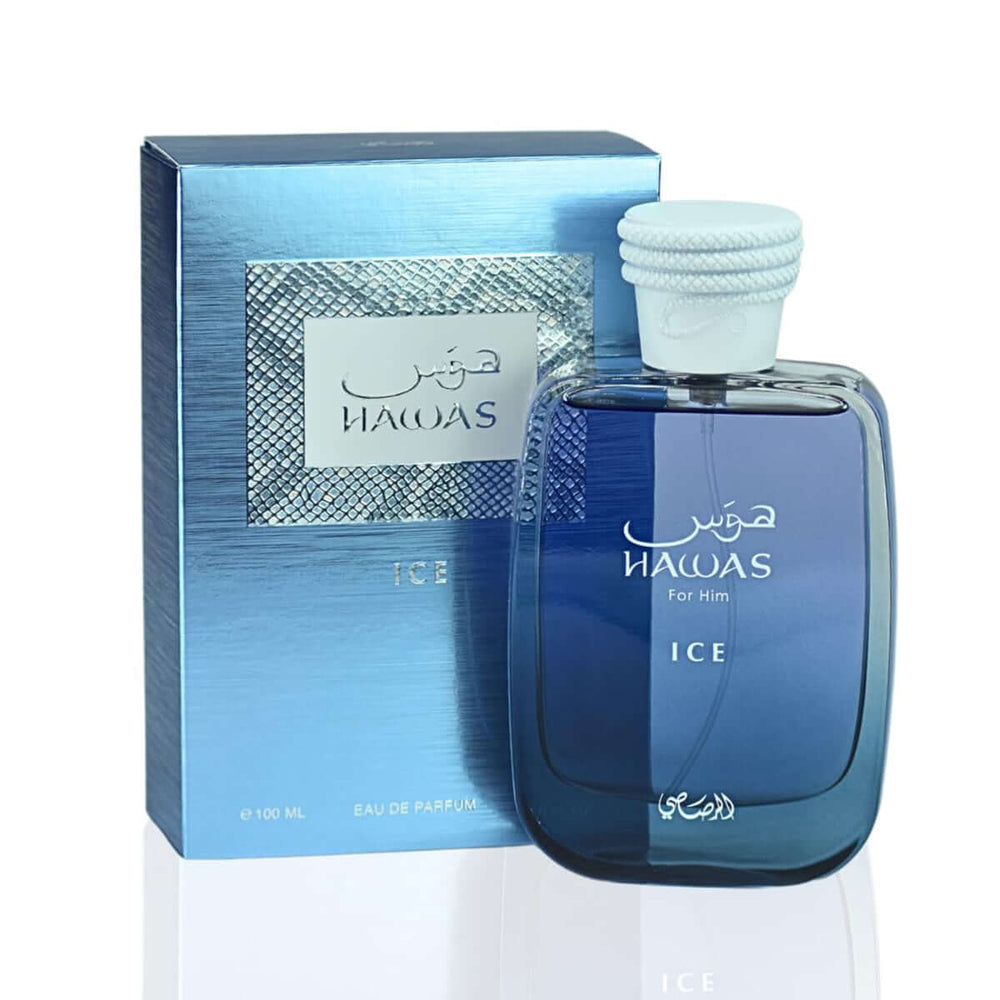 Perfume Hawas Ice By Rasasi Hombre 100ml | PERF-53