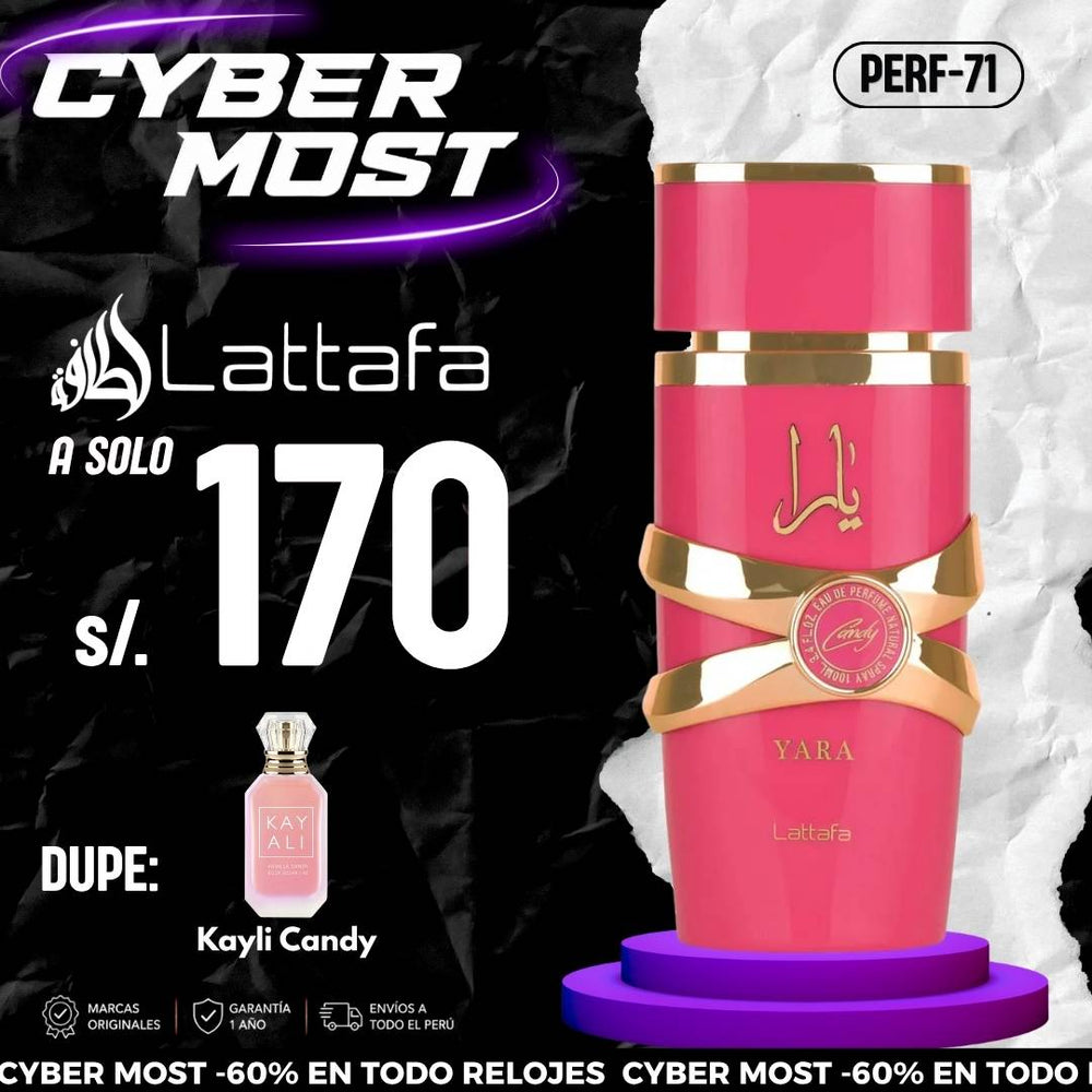 Perfume Yara Candy PERF-71 By Lattafa 100ml