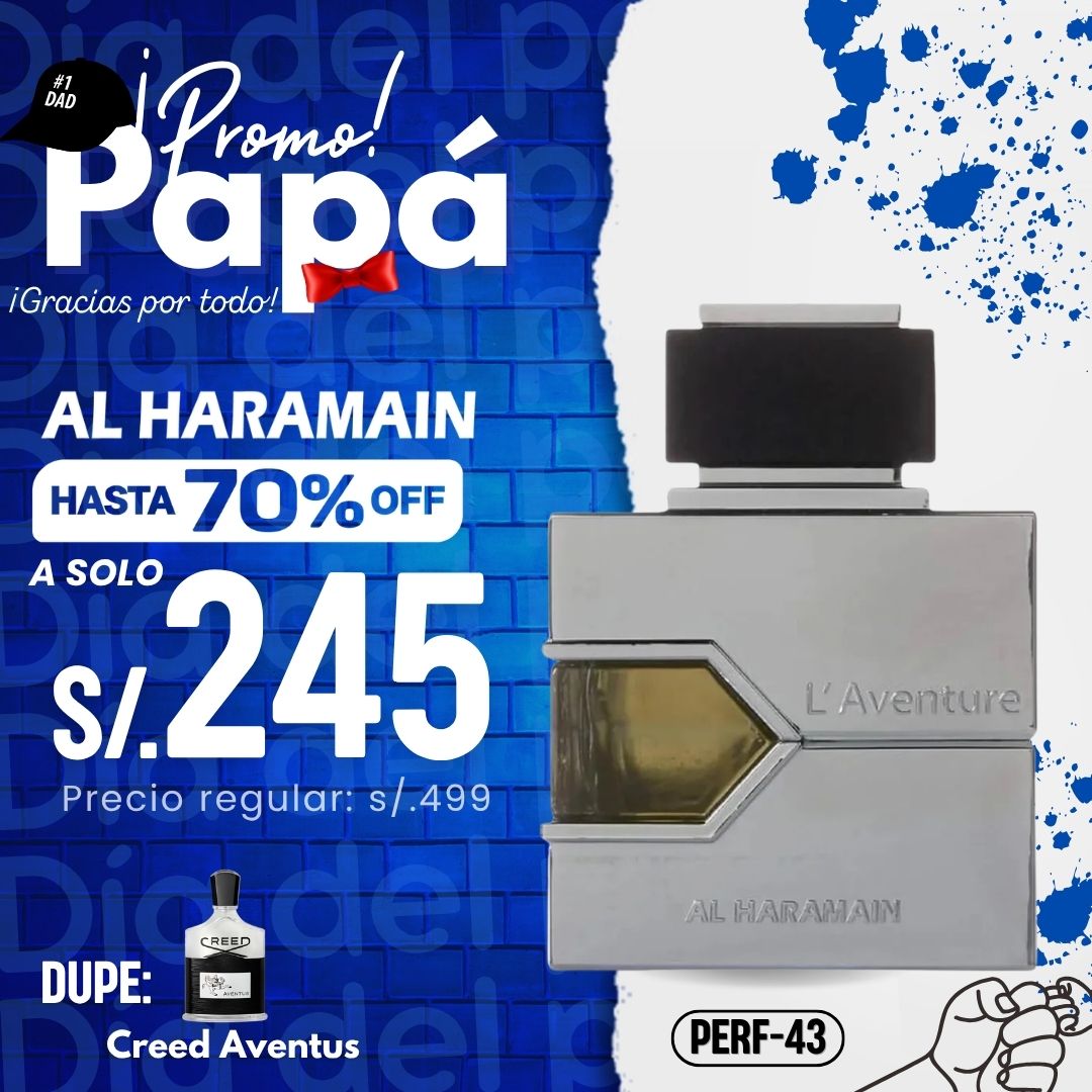 Perfume L' Aventure PERF-43 By Al Haramain 100ml