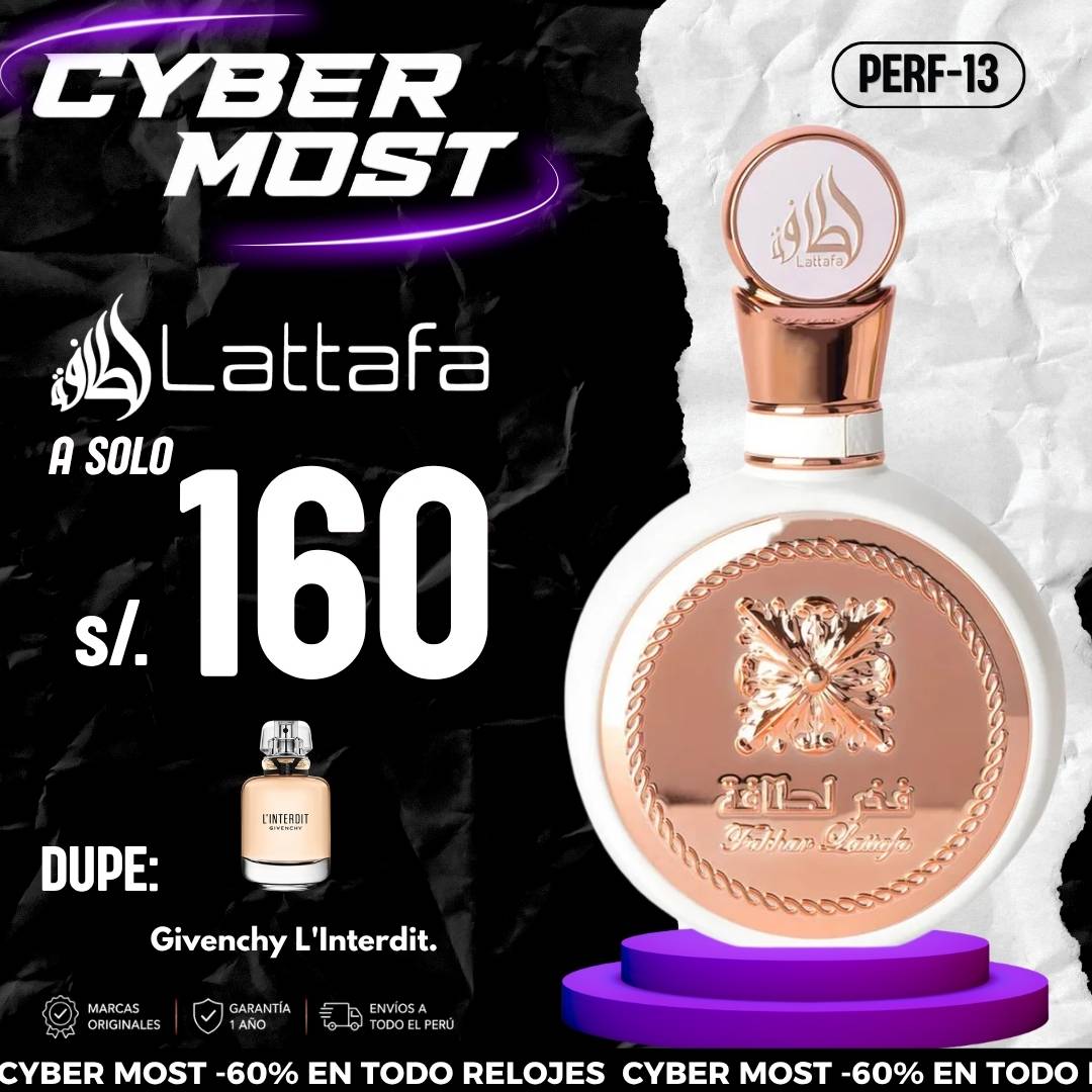 Perfume Fakhar Rose PERF-13 By Lattafa 100ml