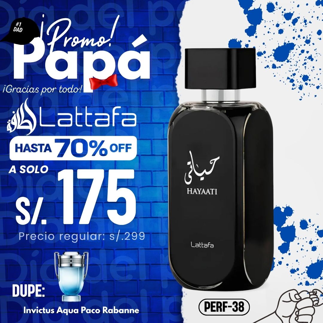 Perfume Hayaati PERF-38 By Lattafa EDP 100ml