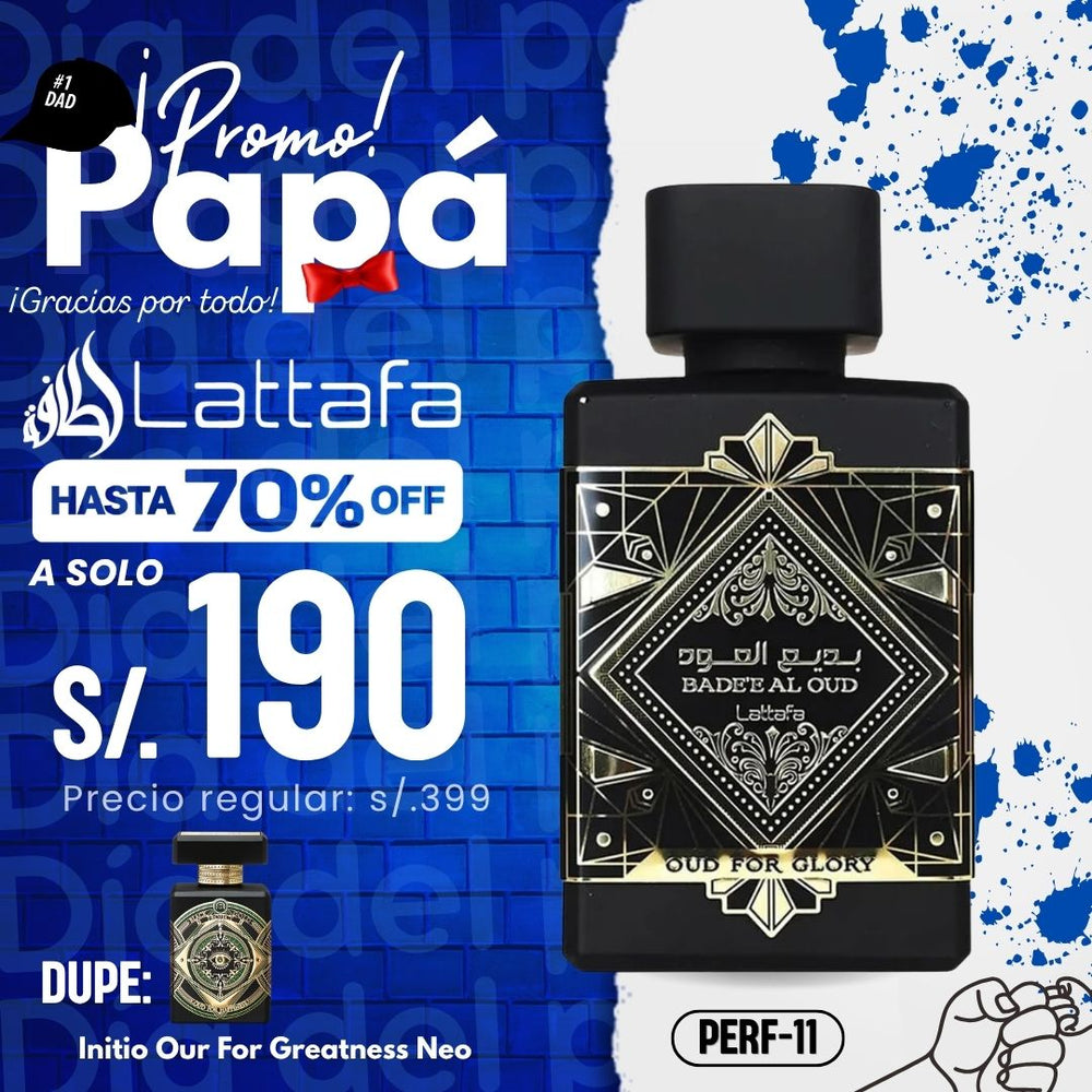 Perfume Bade'e Al Oud For Glory PERF-11 By Lattafa 100ml