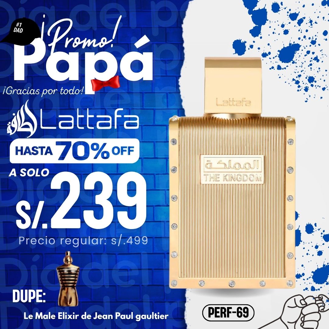 Perfume The Kingdom For Men PERF-69 By Lattafa 100ml