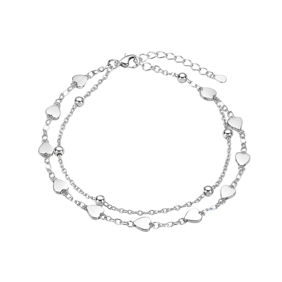 Pulsera Corazón JOY-M-5 Acero Mujer Plateado