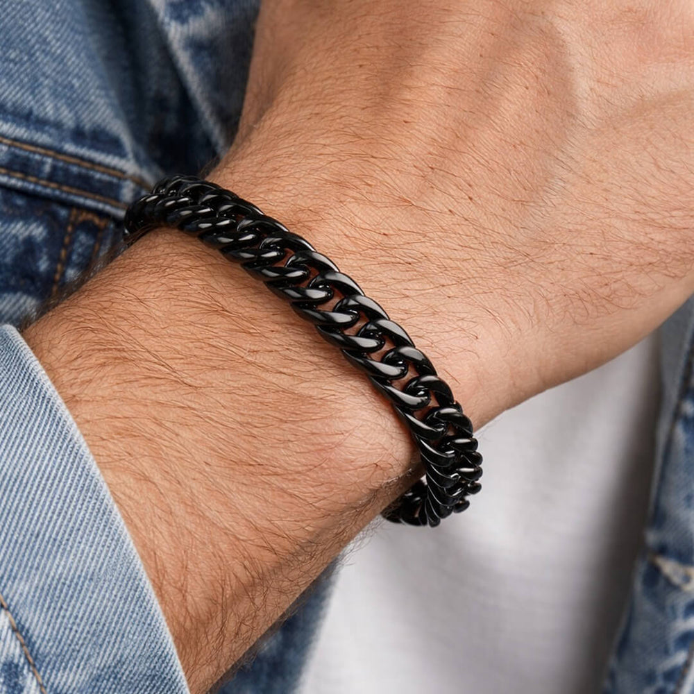 Pulsera Invicta Elements 80803 Hombre Acero Negro