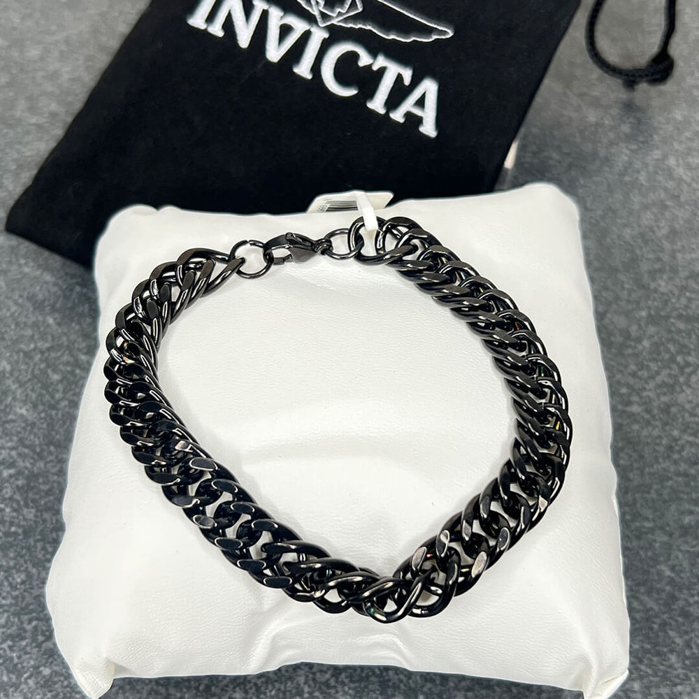 Pulsera Invicta Elements 80803 Hombre Acero Negro
