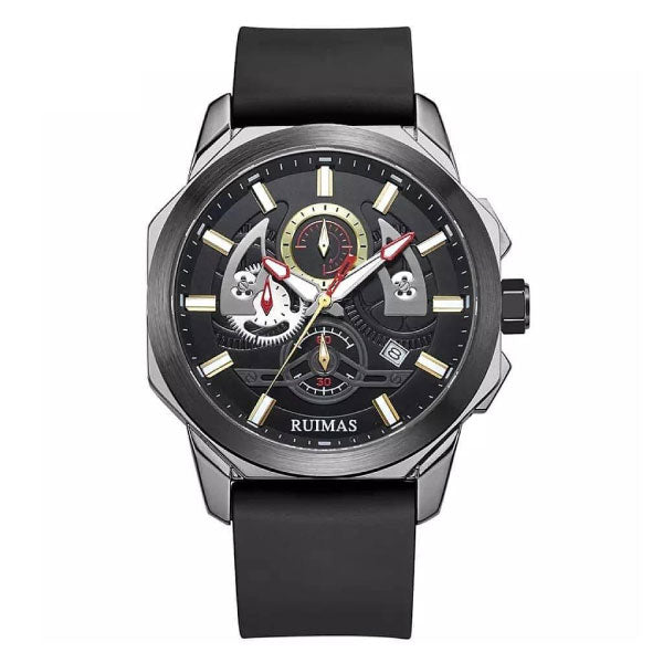 RELOJ RUIMAS SILICONA NEGRO RUI-13