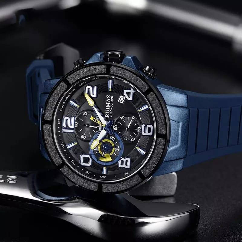 RELOJ RUIMAS SILICONA AZUL RUI-16