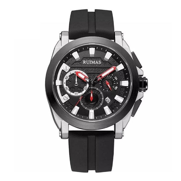 RELOJ RUIMAS SILICONA NEGRO RUI-18