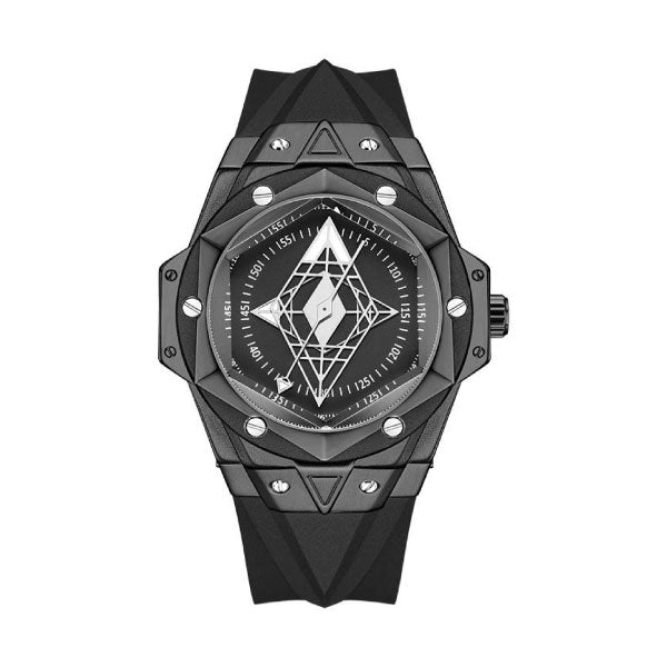 RELOJ RUIMAS SILICONA ESTRELLA NEGRO RUI-46