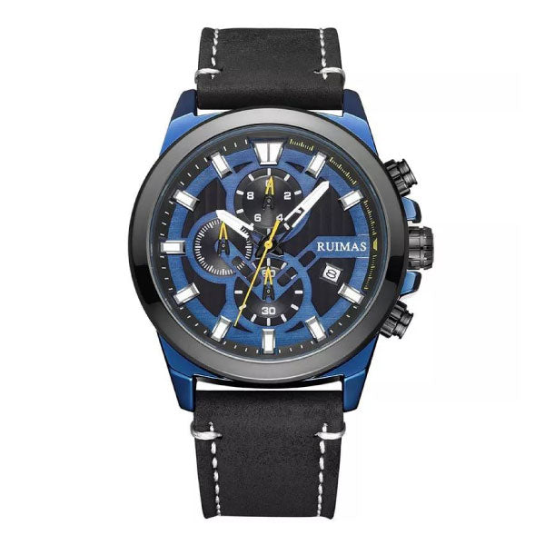 RELOJ RUIMAS CUERO N-AZUL RUI-7