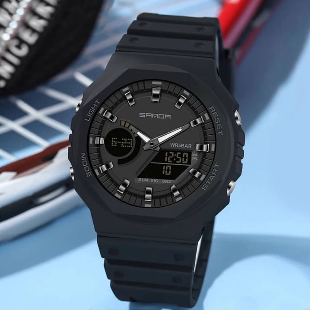 Reloj Sanda SAN-22 Hombre Deportivo Negro