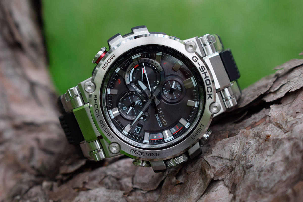 RELOJ G-SHOCK MTG RESINA SILVER G-S-108