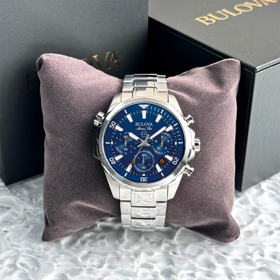 Reloj Bulova Marine Star 96B256 vista frontal
