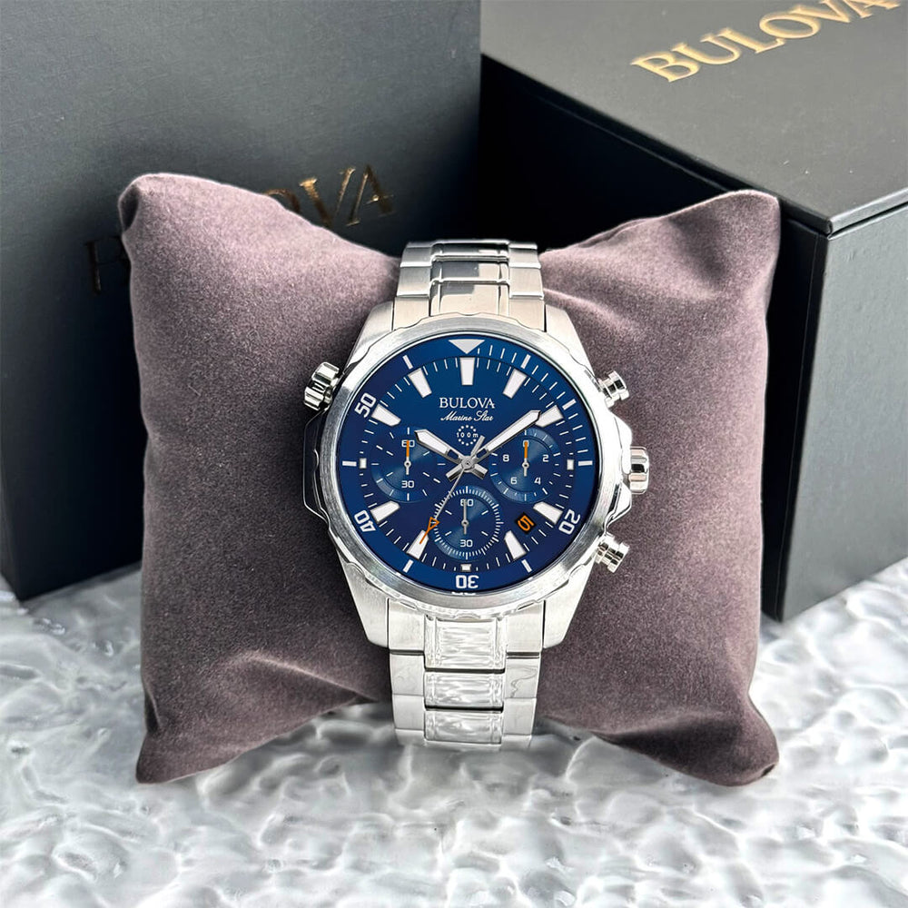 Reloj Bulova Marine Star 96B256 vista frontal