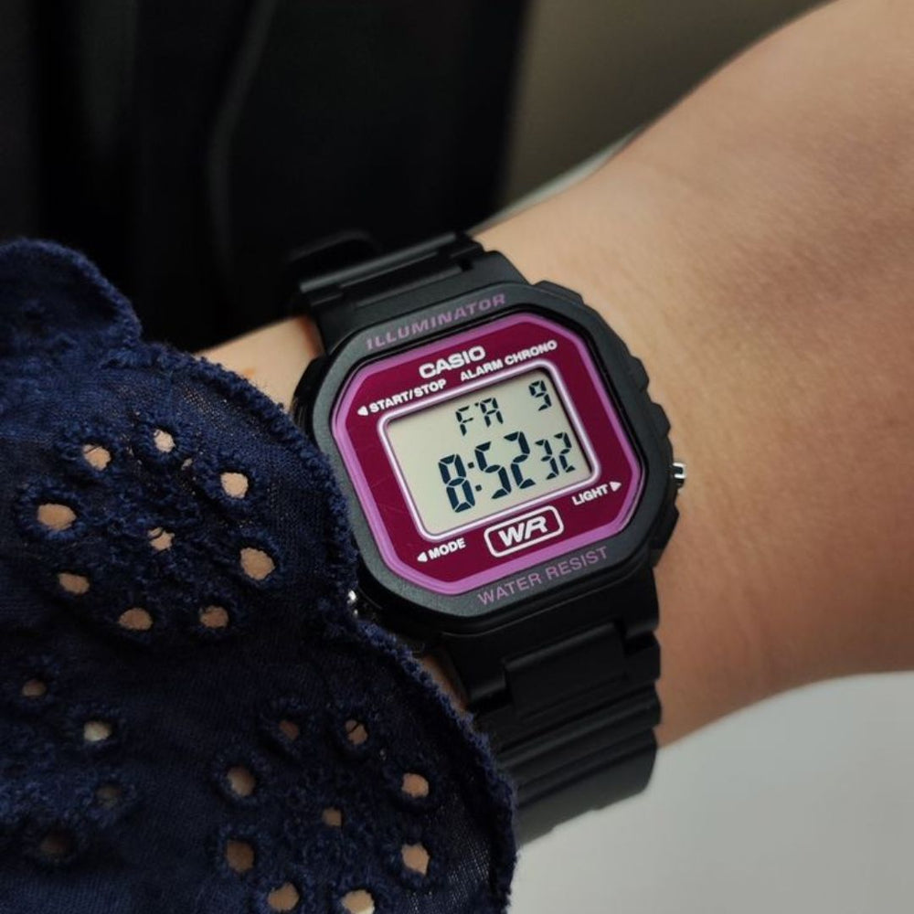 Reloj Casio LA-20WH-4A Mujer Resina Negro | CAS-M-215