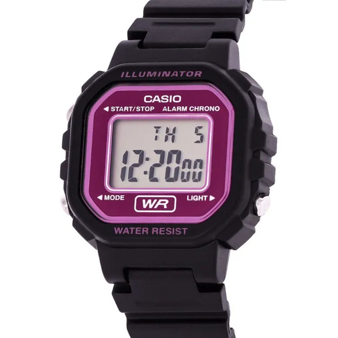 Reloj Casio LA-20WH-4A Mujer Resina Negro | CAS-M-215