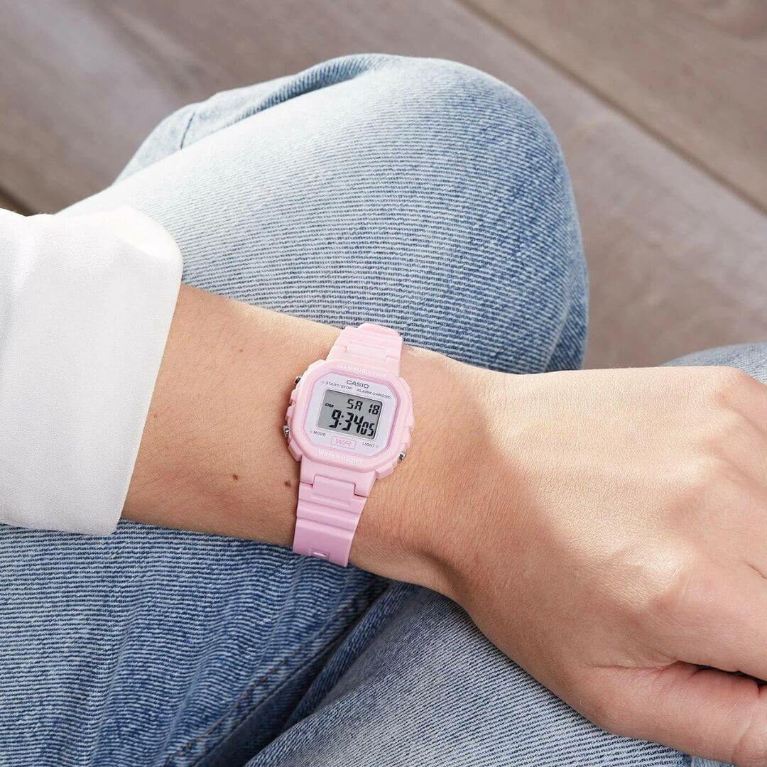 Reloj Casio LA-20WH-4A1 Mujer Resina Rosado | CAS-M-216