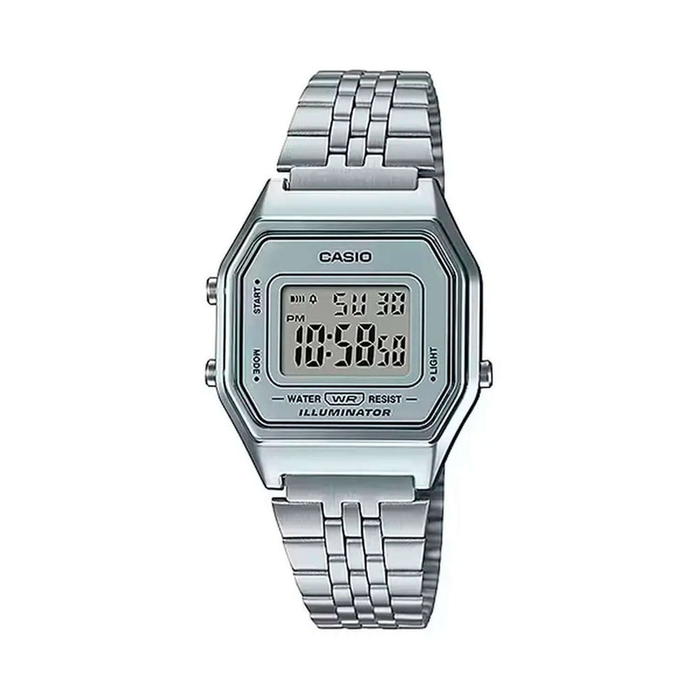 Reloj Casio LA680WA-7DF Mujer Acero Plateado | CAS-M-98