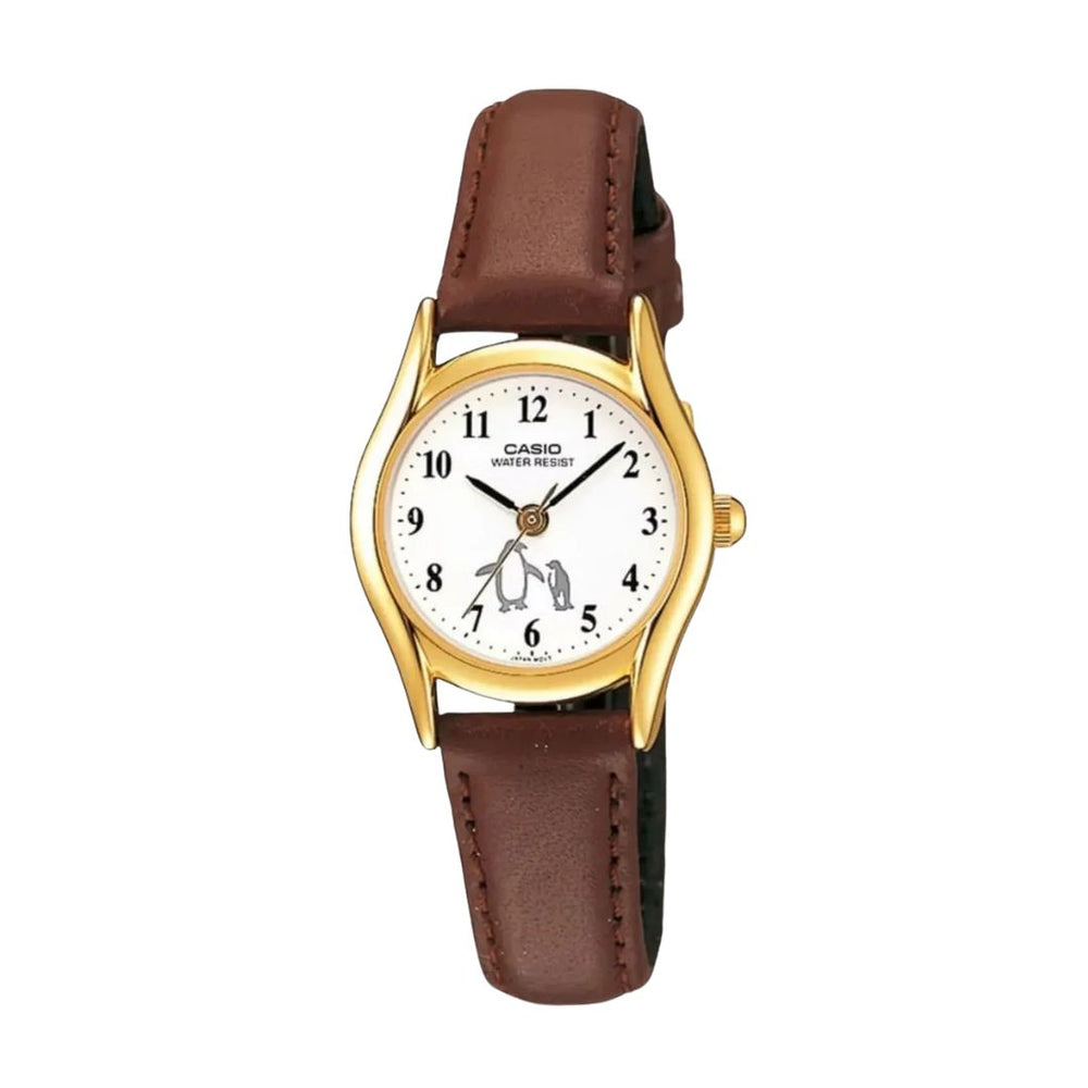 Reloj Casio LTP-1094Q-7B6RDF Mujer Cuero Marrón | CAS-M-96
