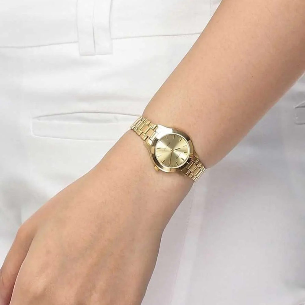 Reloj Casio LTP-1128N-9A Mujer Acero Dorado | CAS-M-185