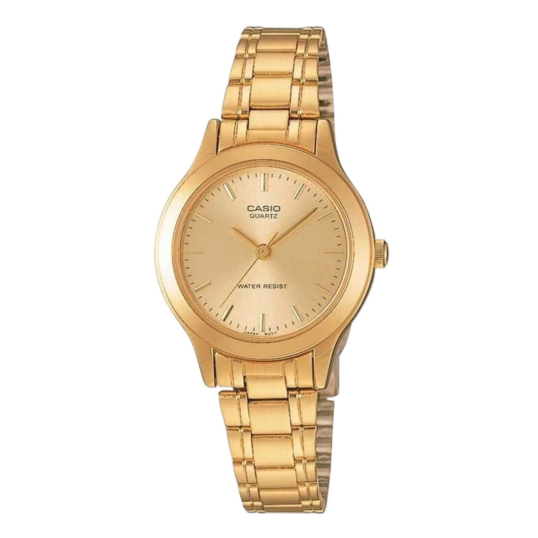 Reloj Casio LTP-1128N-9A Mujer Acero Dorado