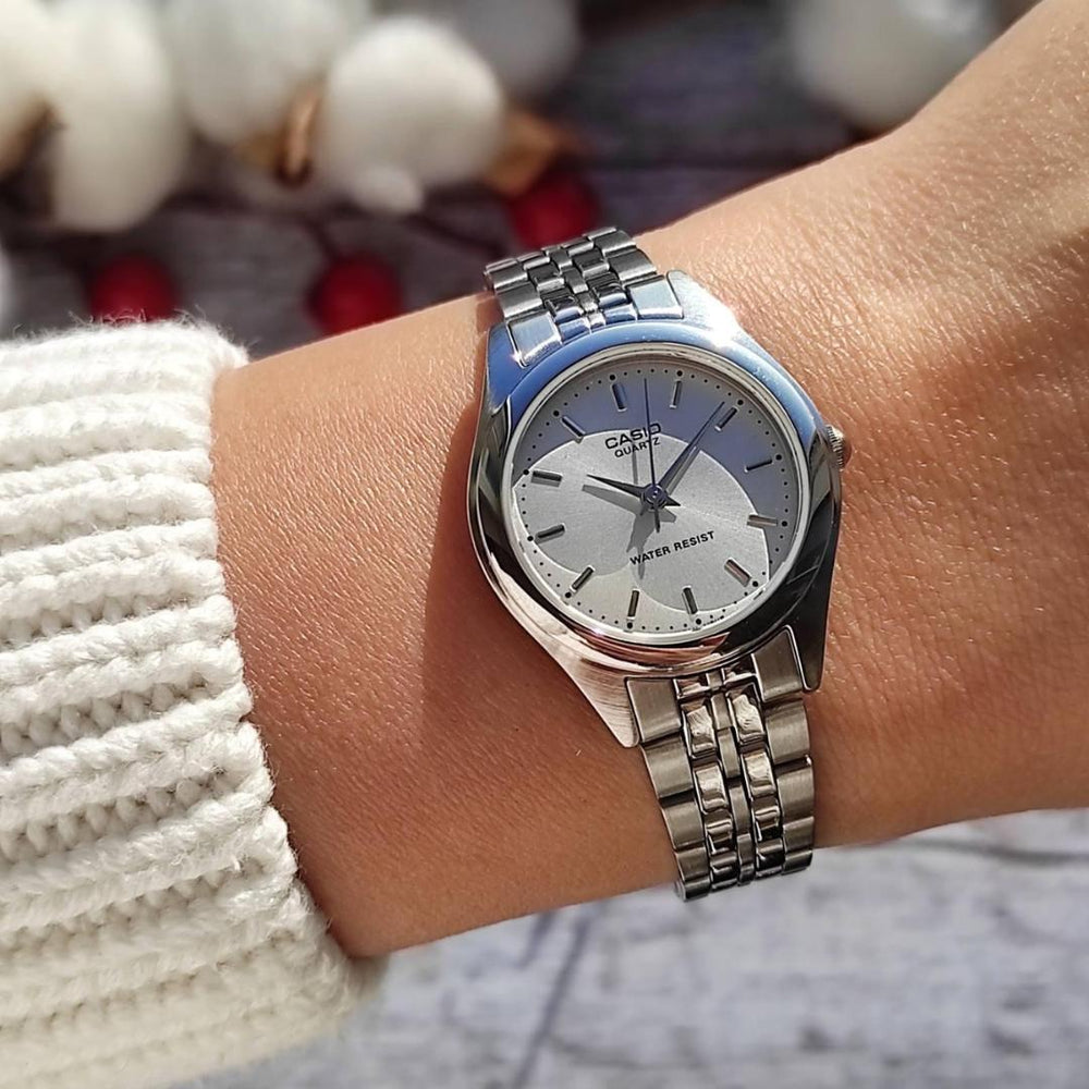 Reloj Casio LTP-1129A-7ARDF Mujer Plateado | CAS-M-87