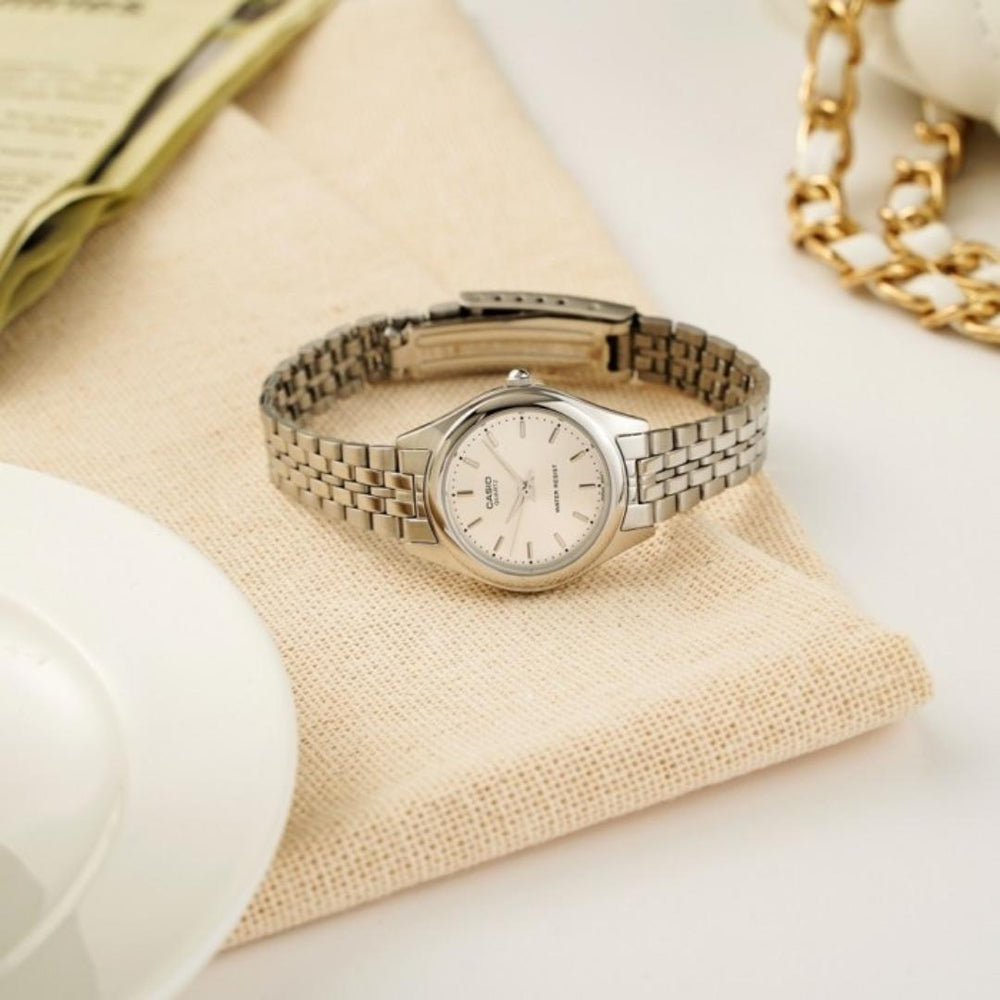 Reloj Casio LTP-1129A-7ARDF Mujer Plateado | CAS-M-87