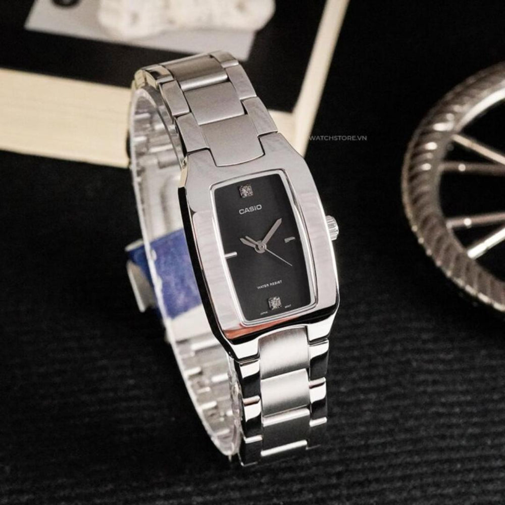 Reloj Casio LTP-1165A-1C2DF Mujer Acero Plateado | CAS-M-77