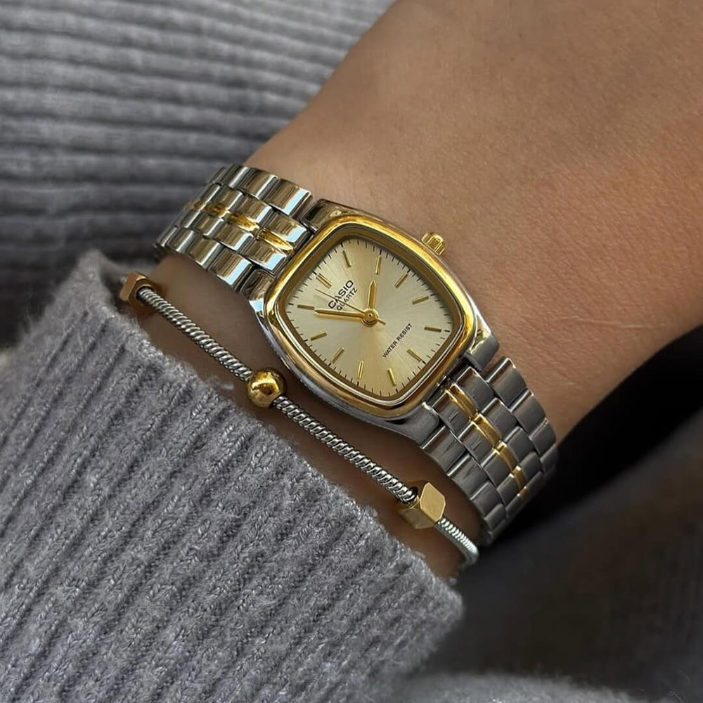 Reloj Casio LTP-1169G-9AR Mujer Acero Plateado | CAS-M-176