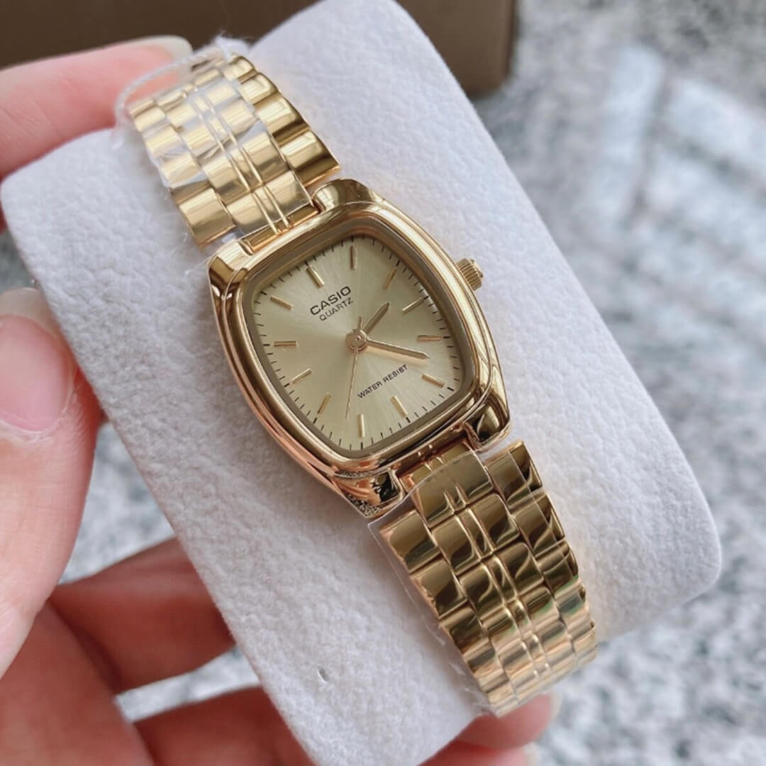 Reloj Casio LTP-1169N-9A original para mujer con acero inoxidable y cuarzo.